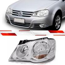 Farol Golf 2008 2009 2010 2011 2012 2013 2014 LE Foco Duplo Cromado