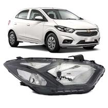Farol H4 Mascara Negra Lado Direito Arteb Onix 2017 A 2019 160986