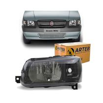 Farol H4 Mascara Negra Lado Esquerdo Arteb Fiorino uno 160779