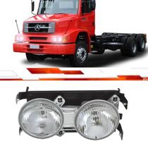 Farol Halogeno Compativel MB Com Suporte Aço 2000 Em Diante Lado Direito