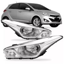Farol HB20 HB20S HB20X 2012 2013 2014 2015 2016 2017 Cromado