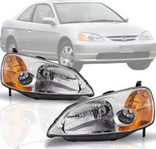 Farol Honda Civic 2001 2002 2003 01 02 03 - Unidade