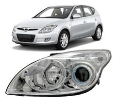 Farol i30 2009 2011 cromado le