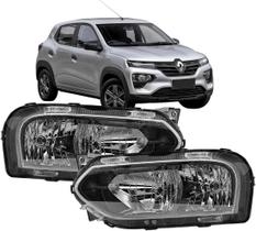 Farol Inferior Dianteiro Parachoque Renault Kwid 23 24 25 26 Par 2pçs
