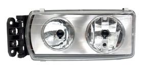 Farol Iveco Stralis Tector Ap06 Fundo Cinza Lado Esquerdo