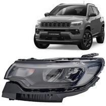 Farol Jeep Compass 2022 2023 2024 2025 Lado Esquerdo Original Full Led