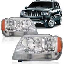 Farol Jeep Grand Cherokee Laredo 1999 2000 2001 2002 2003 Farol Jeep Grand Cherokee Laredo 1999 2000 2001 2002 2003