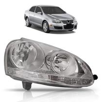 Farol jetta 2005 2006 2007 2008 2009 cromado
