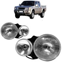 Farol L200 1999 2000 2001 2002 2003 2004 Esquerdo Farol L200 1999 2000 2001 2002 2003 2004 Esquerdo