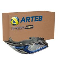 Farol Lado Direito Azul Arteb Onix prisma 160772 Farol Lado Direito Azul Arteb Onix prisma 160772