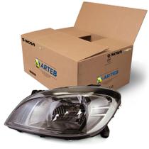 Farol Lado Esquerdo Dark Chrome Arteb Prisma celta 160757