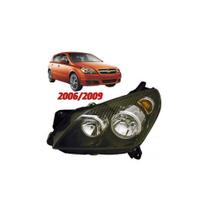 Farol Lado Esquerdo Mascara Negra Novo Hatch Pecas Genuinas Gm Vectra 2008 A 2009 94709861