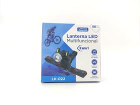 Farol Lanterna Led Cabeça e Bike Recarregável