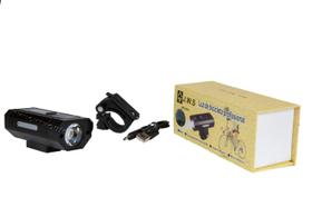 Farol Lanterna Profissional Bike Multifunções Recarregável Usb Led jy 8201 Farol Lanterna Profissional Bike Multifunções Recarregável Usb Led jy 8201