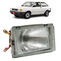 Farol ld h4 gol 87/90 foco simples masc. cromada