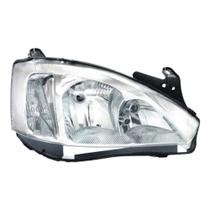 FAROL LD para CORSA/ MONTANA 08/ MASCARA CROMADO LD LAMPADA