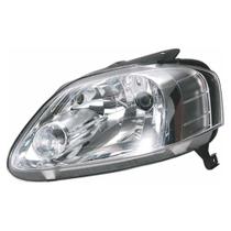 FAROL LE para FOX/ SPACE FOX 04/ LE LAMPADA H4 MASCARA CROMA