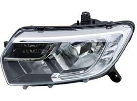 Farol LE.Sandero/Logan 2020/2024 - Manual c/Led/soq.
