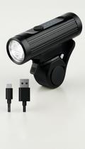 Farol LED 700 Lúmens Recarregável USB Preto Farol LED 700 Lúmens Recarregável USB Preto