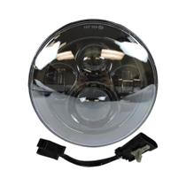 Farol LED De 7" E Luz De Neblina De 4.5" Para Harley Touring Electra Glide Road King Softail Night