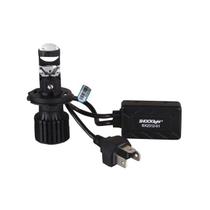 Farol Led Lampada H4 Nano Projetor Canhão para Moto 5000lm