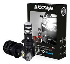 Farol Led Lampada Nano H7 Projetor Canhão Facil Instalaçao Farol Led Lampada Nano H7 Projetor Canhão Facil Instalaçao