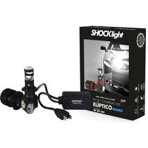 Farol Led Lampada Nano H7 Projetor Canhão Facil Instalaçao