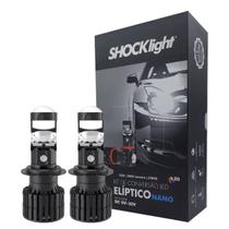 Farol Led Lampada Projetor Eliptico Mini 6500k Canhão 35w