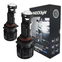 Farol Led Lampada Projetor Eliptico Mini 6500k Canhão 35w