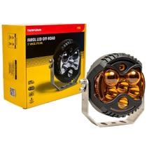 Farol LED Off-Road 5 Polegadas com DRL PRO Âmbar Angel Eye LED SMD 3030 Farol LED Off-Road 5 Polegadas com DRL PRO Âmbar Angel Eye LED SMD 3030
