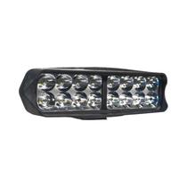 Farol LED Para Motocicleta 8/12/16 DRL Lâmpada Auxiliar Branca De Alta Luminosidade 12V Luz De