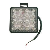 Farol LED quadrado 48W 16 Leds 12V 24V