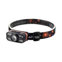 Farol LED Recarregável À Prova D'água Com Sensor De Movimento IR Farol Portátil Para Pesca Em