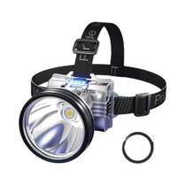 Farol LED Recarregável De Alta Potência Lâmpada Recarregável Poderosa Para Acampamento