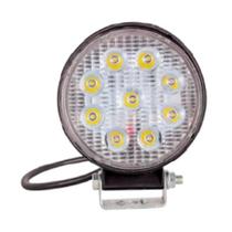 Farol Led Redondo com 9 Leds Bivolt 27W Farol Led Redondo com 9 Leds Bivolt 27W