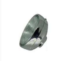 Farol Lente De Vidro+carcaça+aro Cromado Cb500 Ano 1998/2002 Farol Lente De Vidro+carcaça+aro Cromado Cb500 Ano 1998/2002