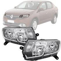 Farol Logan 2014 2015 2016 2017 2018 Sandero Renault