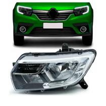 Farol logan sandero 2020 2021 manual com led Farol logan sandero 2020 2021 manual com led