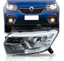 Farol logan sandero 2020 c/led le