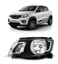Farol Manual Kwid 2017 A 2022 Black