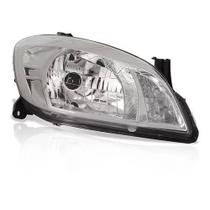 Farol Máscara Cromomix Celta Prisma 2006 2007 2008 2009 2010 2011 2012 2013 2014 2015 Foco Simples