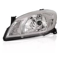 Farol Máscara Cromomix Celta Prisma 2006 2007 2008 2009 2010 2011 2012 2013 2014 2015 Foco Simples