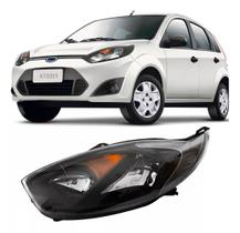 Farol Mascara Negra Fiesta Rocam 2010 2011 12 2013 Esquerdo