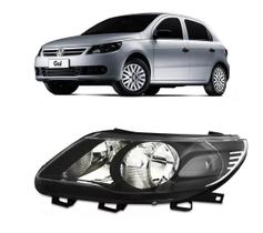 Farol Mascara Negra Foco Duplo Gol Saveiro Voyag G5 Esquerdo Farol Mascara Negra Foco Duplo Gol Saveiro Voyag G5 Esquerdo
