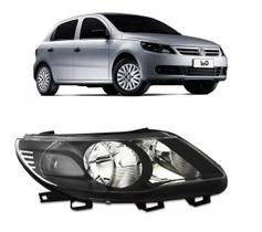 Farol Mascara Negra Foco Duplo Gol Saveiro Voyage G5 Direito