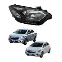 Farol mascara negra h4 ld chevrolet Farol mascara negra h4 ld chevrolet