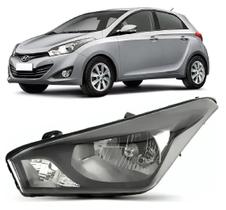Farol Mascara Negra HB20 2012 2013 2014 2015 A 2019 Esquerdo Farol Mascara Negra HB20 2012 2013 2014 2015 A 2019 Esquerdo