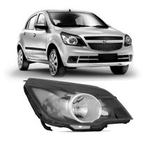 Farol Mascara Negra Lado Direito Imports Agile montana Zn14141124 Farol Mascara Negra Lado Direito Imports Agile montana Zn14141124