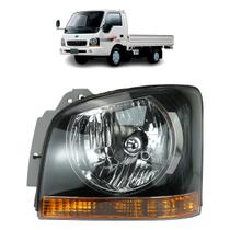 Farol mascara negra lado esquerdo kia bongo ii 2002 a 2004