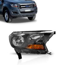 Farol Mascara Negra Manual Ranger 2016 2017 2018 Sem Projetor Novo